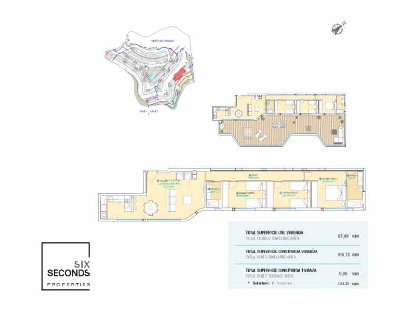 3 soveværelse Penthouse til salg i Aguilas med swimmingpool - € 579.000 (Ref: 8626050)