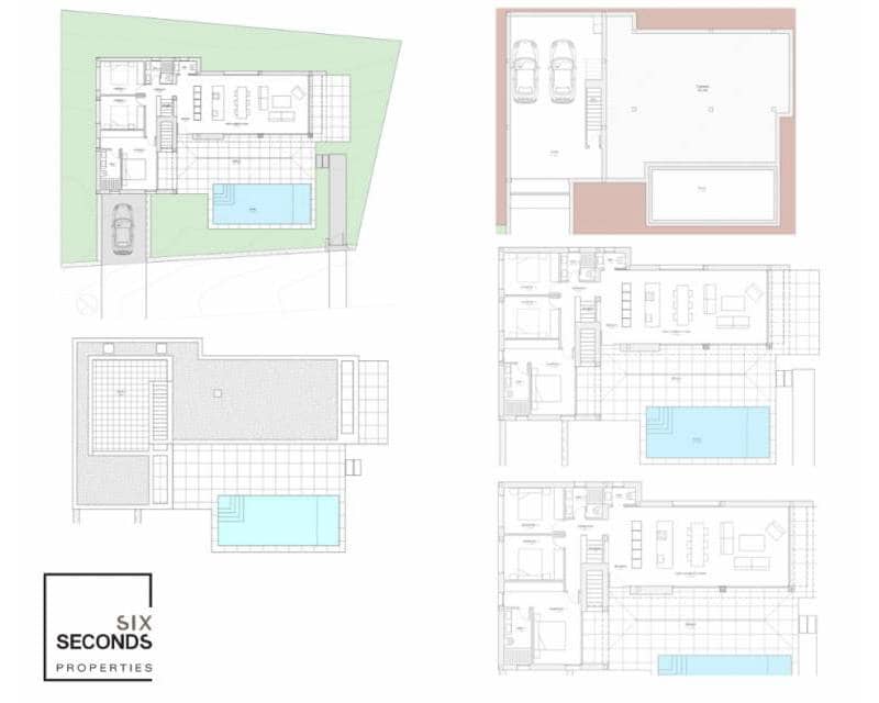 3 sovrum Villa till salu i Las Colinas Golf med pool garage - 875 000 € (Ref: 8628140)