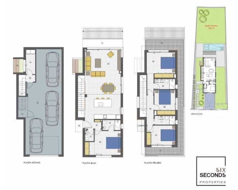 3 quarto Moradia para venda em Finestrat com piscina garagem - 945 000 € (Ref: 8633428)