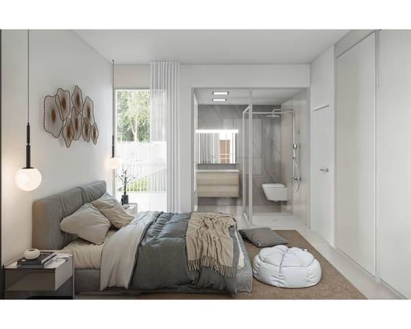 3 chambre Villa/Maison Semi-Mitoyenne à vendre à Las Lomas de Rame - Bahía Bella, Los Alcázares avec piscine garage - 442 000 € (Ref: 8633628)