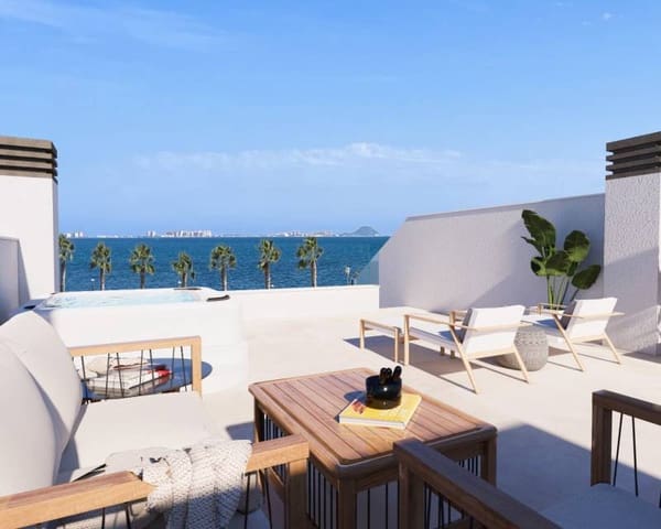 3 quarto Moradia para venda em Los Narejos - Punta Calera, Los Alcázares com piscina garagem - 1 095 000 € (Ref: 8633629)