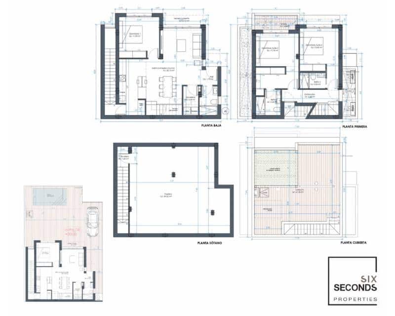 3 soveværelse Semi-Rækkehus til salg i Benijofar med swimmingpool - € 515.000 (Ref: 8648536)