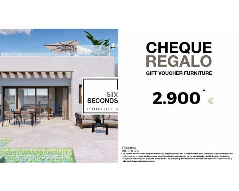 2 bedroom Villa for sale in Torre-Pacheco with pool - € 264,900 (Ref: 8657640)