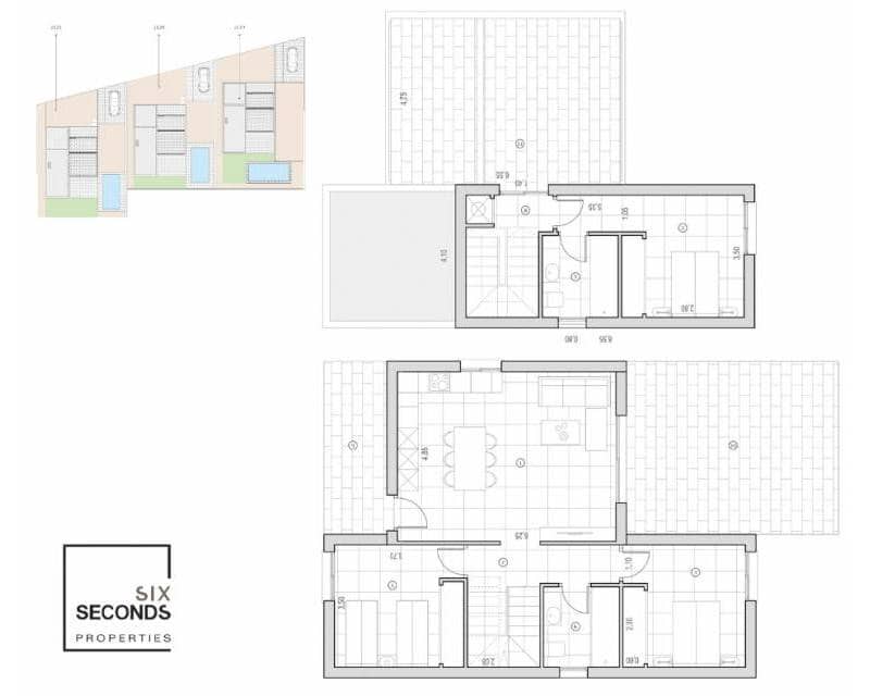 Chalet de 3 habitaciones en Algorfa en venta con piscina garaje - 478.000 € (Ref: 8669085)
