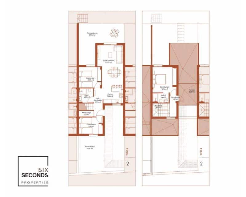 3 bedroom Terraced Villa for sale in Banos y Mendigo with pool garage - € 315,000 (Ref: 8670746)