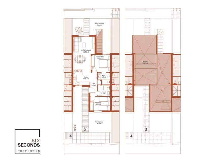 2 soveværelse Rækkehus til salg i Banos y Mendigo med swimmingpool garage - € 229.000 (Ref: 8670747)