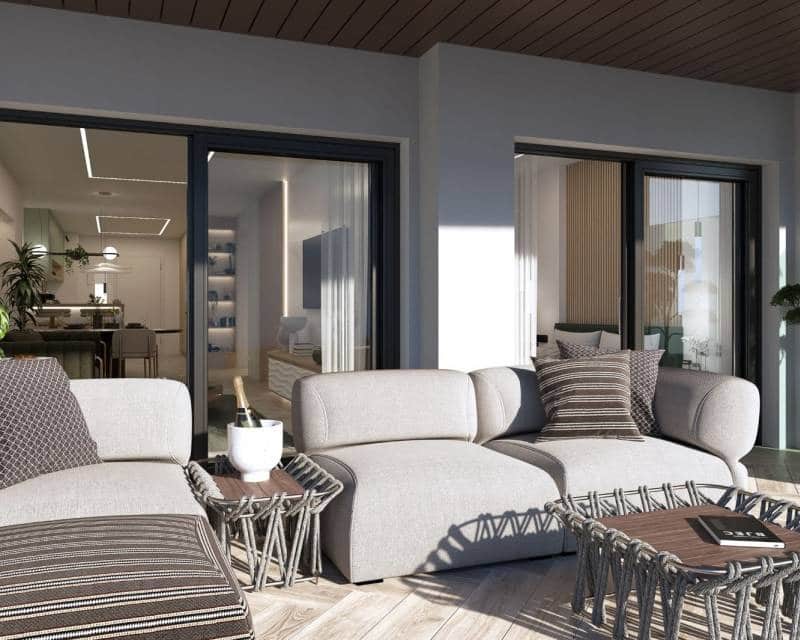 2 chambre Appartement à vendre à La Manga del Mar Menor avec piscine garage - 473 000 € (Ref: 8697565)