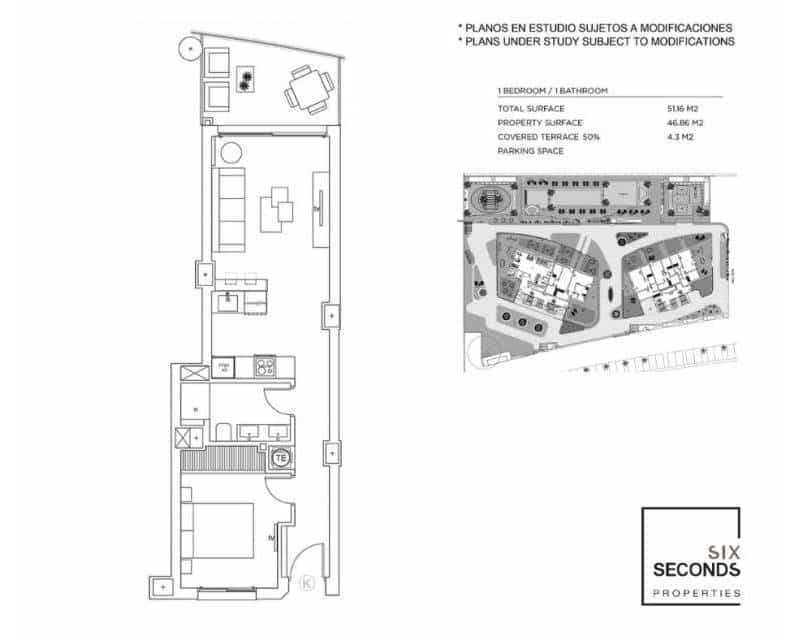 1 bedroom Apartment for sale in La Manga del Mar Menor with pool garage - € 288,000 (Ref: 8697566)