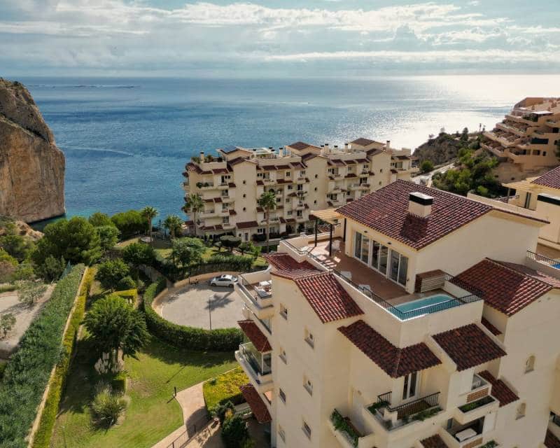 2 soveværelse Penthouse til salg i Altea med swimmingpool garage - € 535.000 (Ref: 8706178)