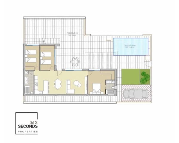 3 slaapkamer Villa te koop in Los Montesinos met zwembad - € 409.900 (Ref: 8713048)