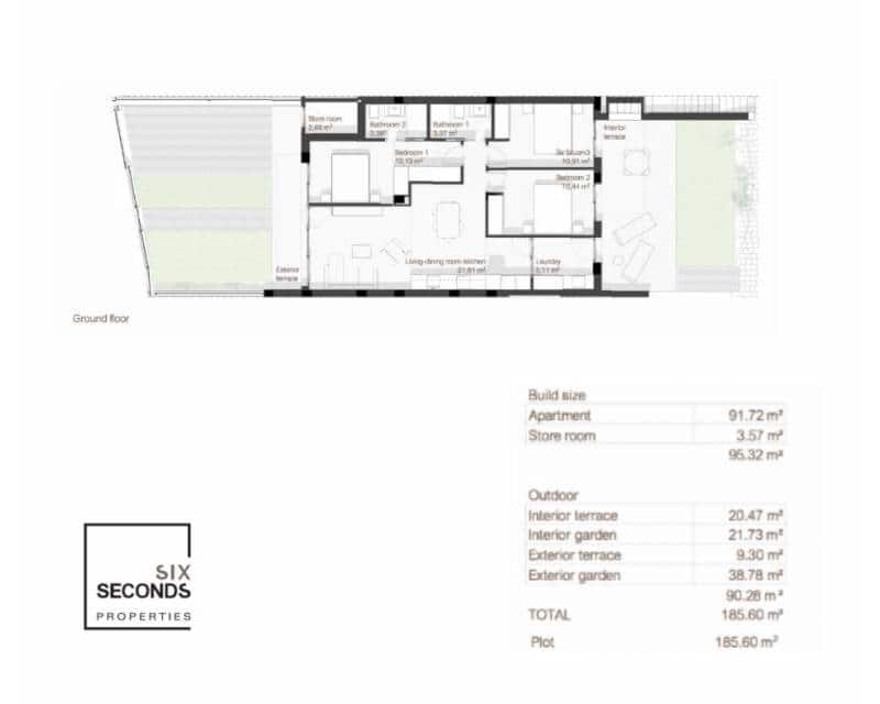 3 soveværelse Byhus til salg i Roda - € 309.000 (Ref: 8715030)