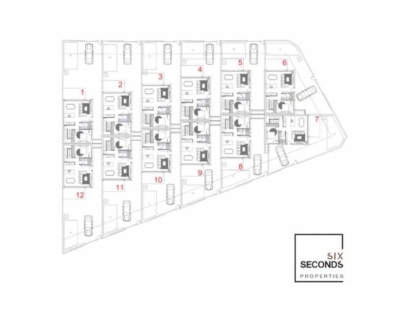 3 soveværelse Semi-Rækkehus til salg i San Pedro del Pinatar med swimmingpool - € 397.000 (Ref: 8715081)