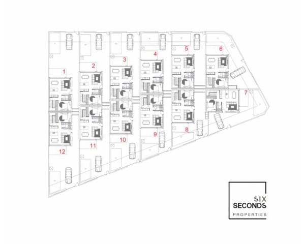 3 camera da letto Villetta Bifamiliare in vendita in San Pedro del Pinatar ciudad, San Pedro del Pinatar con piscina - 397.000 € (Rif: 8715081)