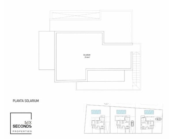 3 sypialnia Willa na sprzedaż w Cabo Cervera, Torrevieja z basenem garażem - 690 000 € (Ref: 8725216)