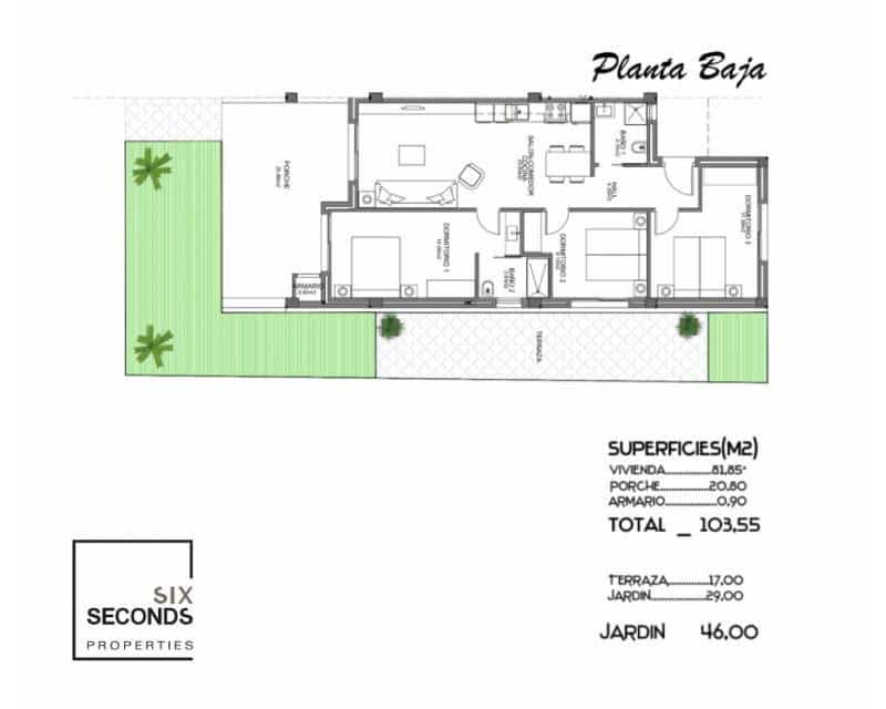 3 makuuhuone Huoneisto myytävänä paikassa El Raso mukana uima-altaan 
autotalli - 248 000 € (Ref: 8737023)