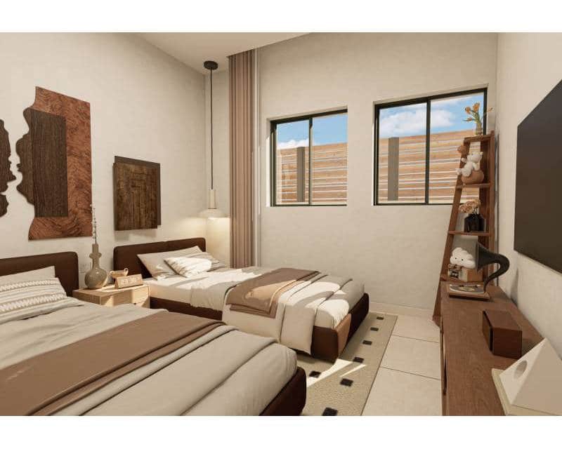 2 sypialnia Dom szeregowy na sprzedaż w La Pinilla z basenem garażem - 176 916 € (Ref: 8742482)