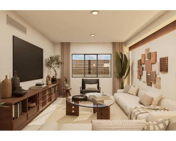 2 quarto Moradia em Banda para venda em La Pinilla, Fuente Alamo de Murcia com piscina garagem - 176 916 € (Ref: 8742482)