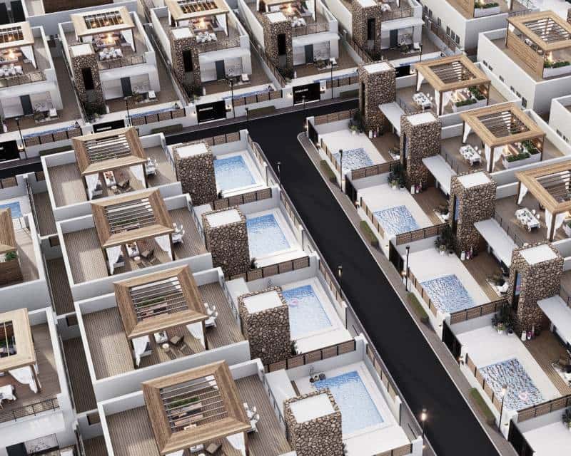 2 sypialnia Dom szeregowy na sprzedaż w La Pinilla z basenem garażem - 176 916 € (Ref: 8742482)