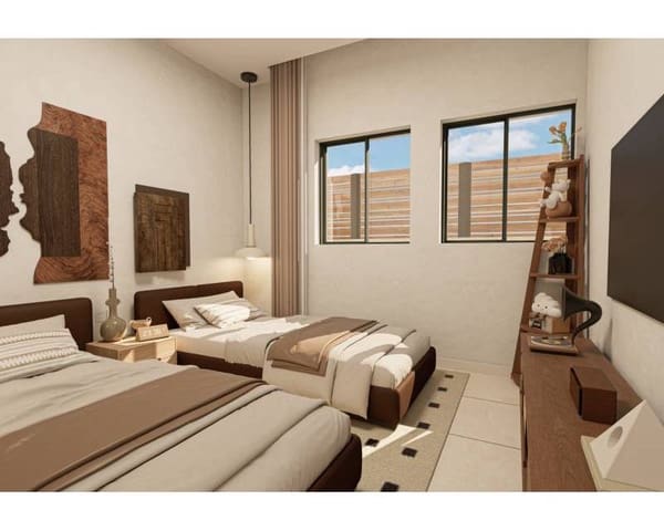 3 chambre Villa/Maison Mitoyenne à vendre à La Pinilla, Fuente Alamo de Murcia avec piscine garage - 249 780 € (Ref: 8742483)