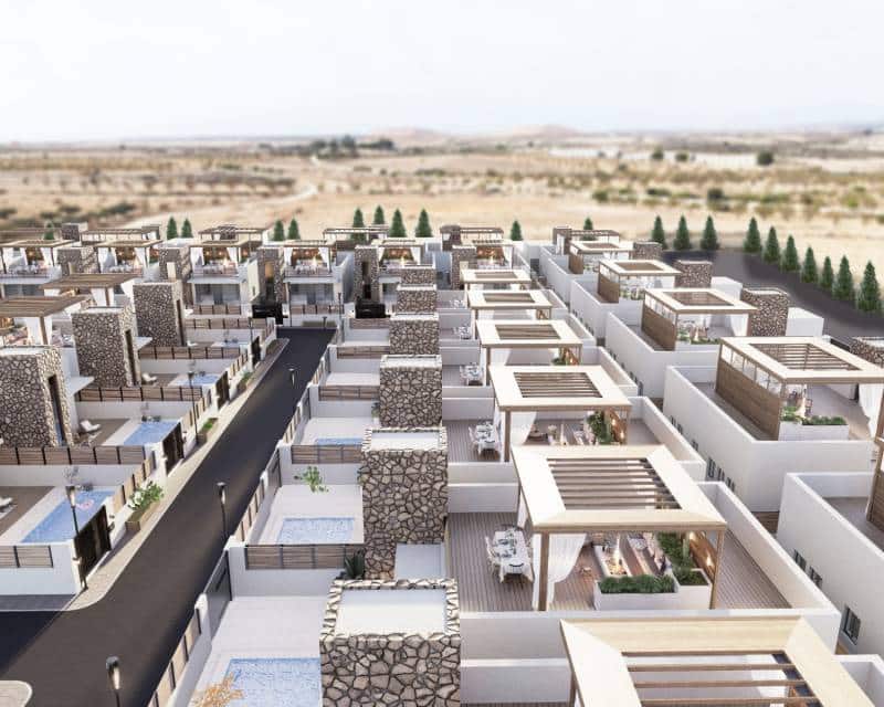 3 chambre Villa/Maison Mitoyenne à vendre à La Pinilla avec piscine garage - 249 780 € (Ref: 8742483)