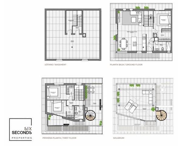3 makuuhuone Paritalo myytävänä paikassa Polop mukana uima-altaan 
autotalli - 652 515 € (Ref: 8751596)