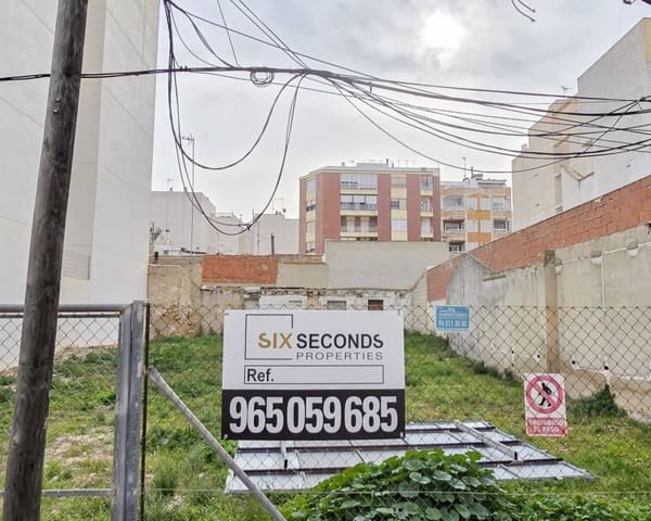 Tontti myytävänä paikassa Zona Pueblo, Guardamar del Segura - 250 000 € (Ref: 8759148)
