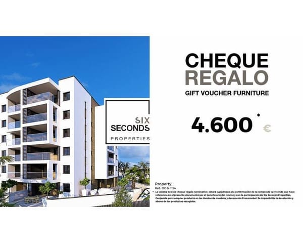 3 soveværelse Lejlighed til salg i Mil Palmeras, Orihuela med swimmingpool garage - € 339.000 (Ref: 8783058)