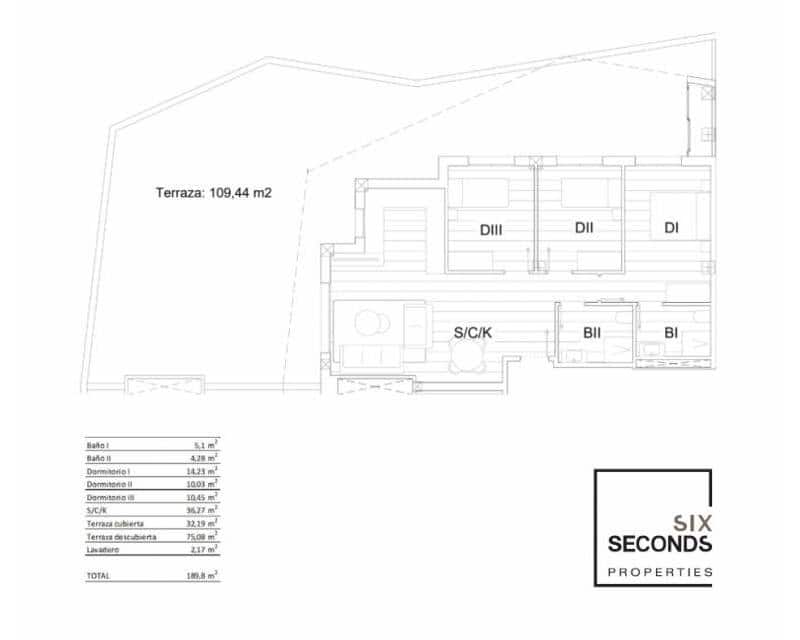 3 camera da letto Attico in vendita in San Miguel de Salinas con piscina garage - 349.990 € (Rif: 8788097)