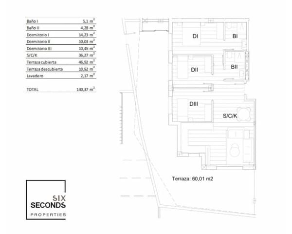 3 bedroom Apartment for sale in San Miguel de Salinas with pool garage - € 274,900 (Ref: 8788102)