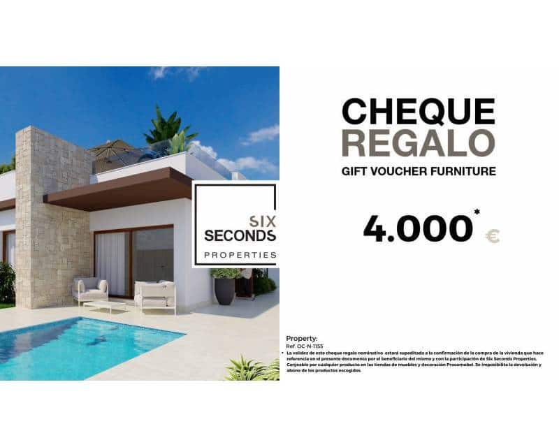 2 soverom Rekkehus til salgs i Orihuela Costa med svømmebasseng garasje - € 345 000 (Ref: 8790176)