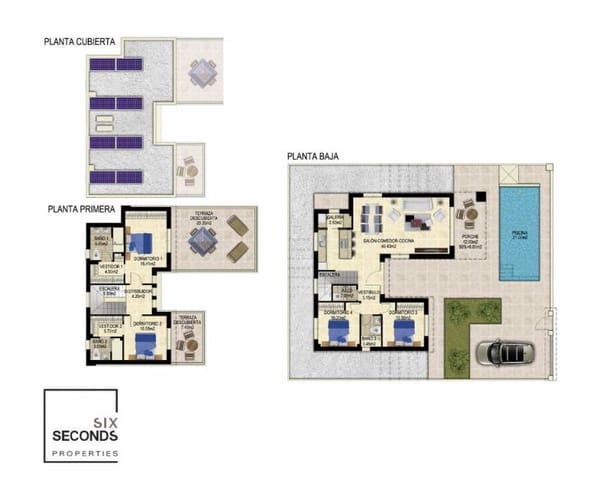 4 slaapkamer Villa te koop in Orihuela Costa, Orihuela met zwembad garage - € 649.000 (Ref: 8790178)