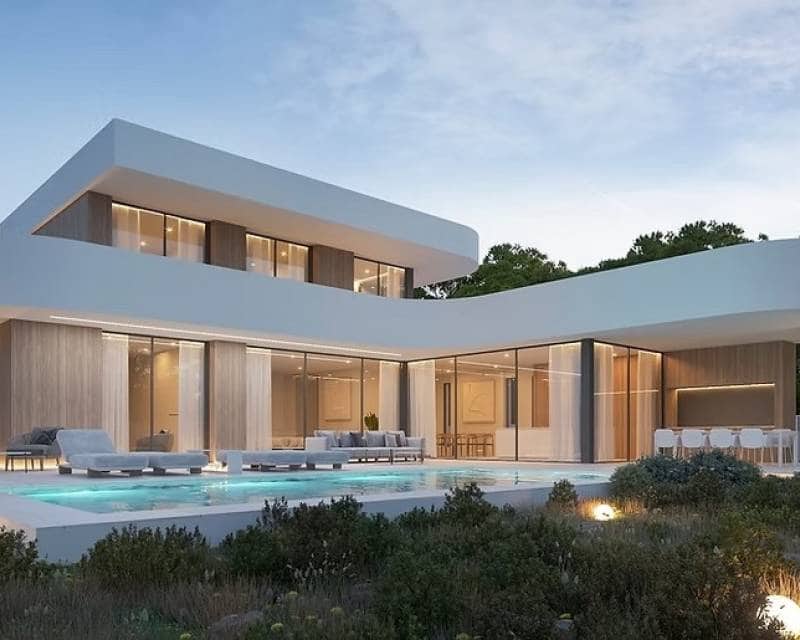 4 chambre Villa/Maison à vendre à Moraira avec piscine garage - 1 790 000 € (Ref: 8802986)