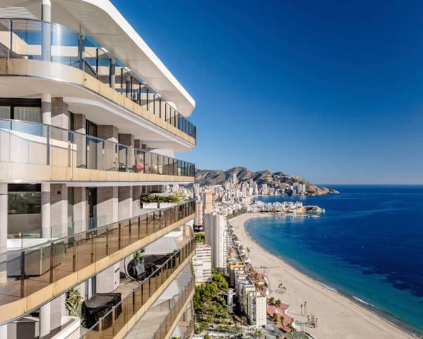 3 quarto Apartamento para venda em Playa Poniente, Benidorm com piscina garagem - 1 550 000 € (Ref: 8807144)