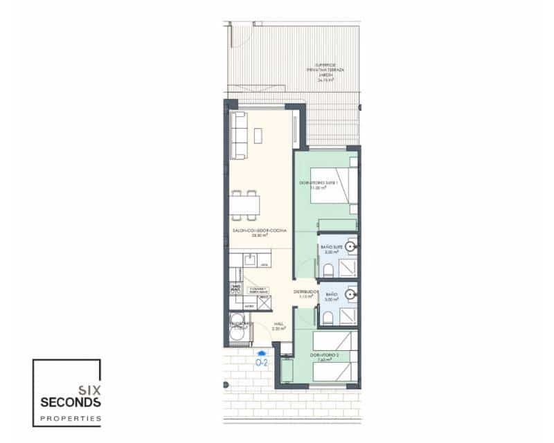 2 sovrum Hus till salu i Torre de la Horadada med pool garage - 334 000 € (Ref: 8820640)