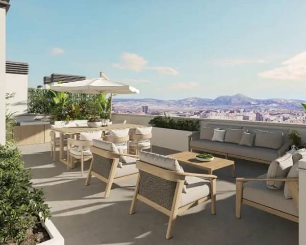 3 chambre Penthouse à vendre à Paus - Poligono San Blas, Alicante ville avec piscine garage - 405 500 € (Ref: 8823574)