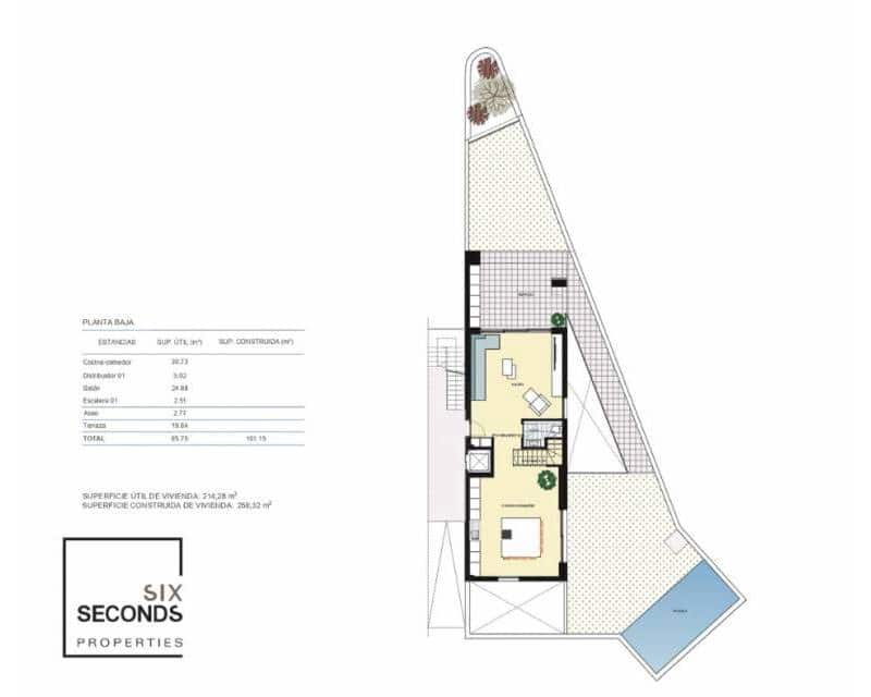 4 bedroom Apartment for sale in Ciudad Quesada with pool garage - € 599,000 (Ref: 8824024)