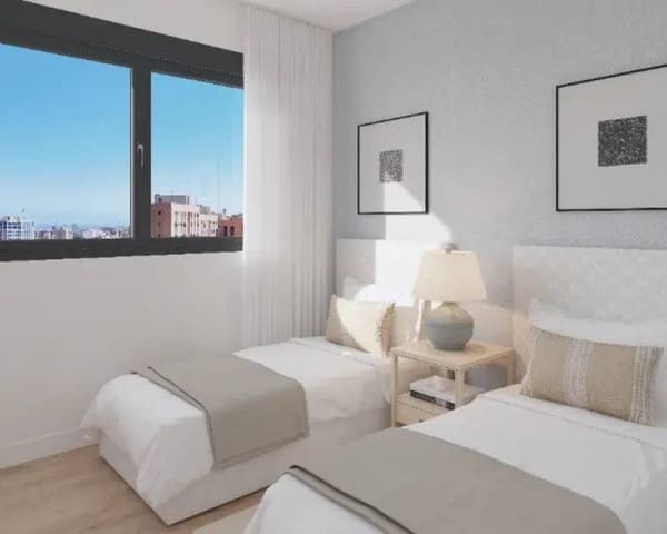 2 Zimmer Apartment zu verkaufen in San Agustín, Alicante / Alacant Stadt mit Pool Garage - 256.000 € (Ref: 8825880)