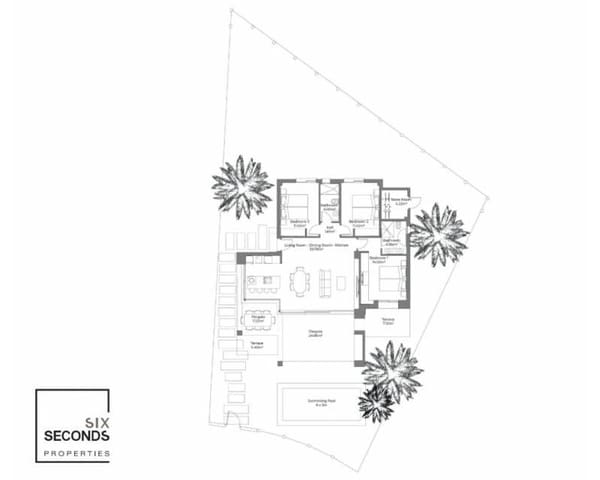 3 soveværelse Villa til salg i Las Cunas, Cuevas del Almanzora med swimmingpool garage - € 390.000 (Ref: 8840116)