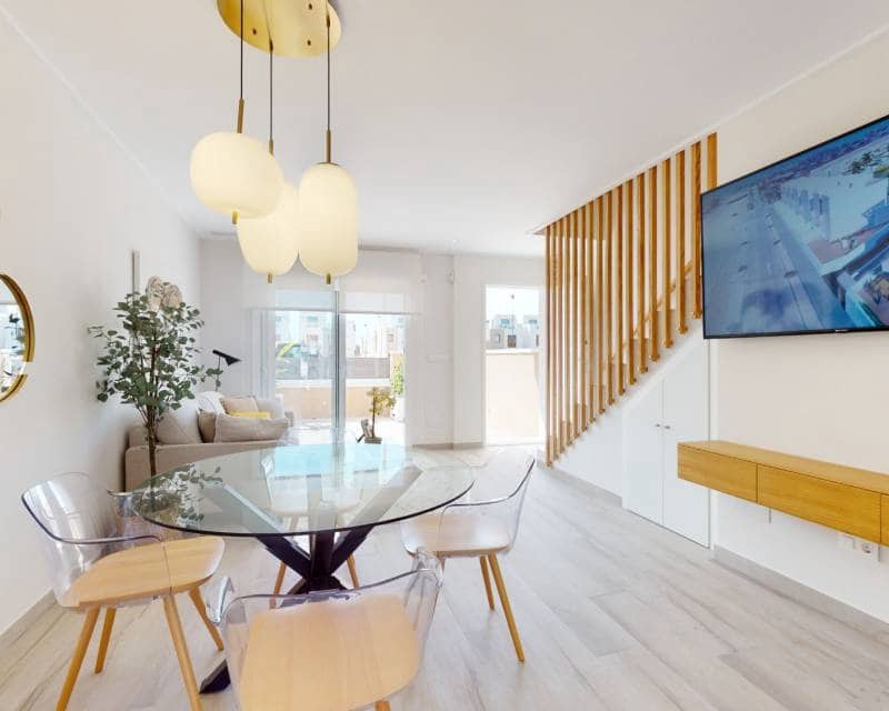 3 chambre Villa/Maison Mitoyenne à vendre à Pilar de la Horadada avec piscine garage - 309 900 € (Ref: 8845882)