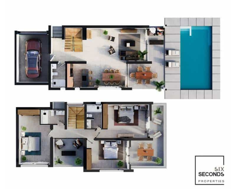 3 soveværelse Villa til salg i Calpe / Calp med swimmingpool garage - € 925.000 (Ref: 8855487)