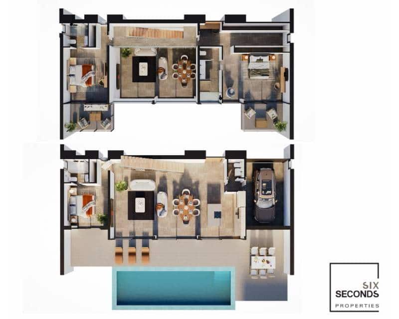 3 soveværelse Villa til salg i Calpe / Calp med swimmingpool garage - € 1.099.000 (Ref: 8855488)