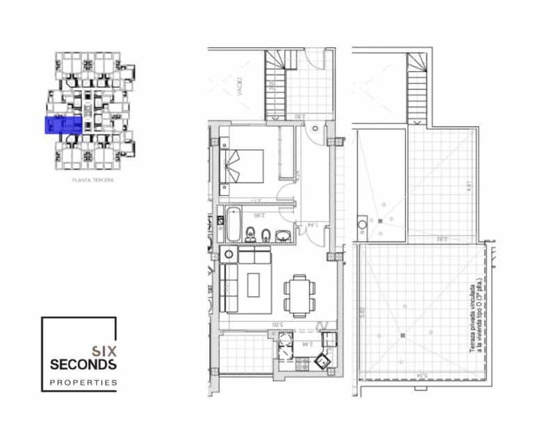 1 camera da letto Attico in vendita in Orihuela Costa con piscina - 144.500 € (Rif: 8863778)