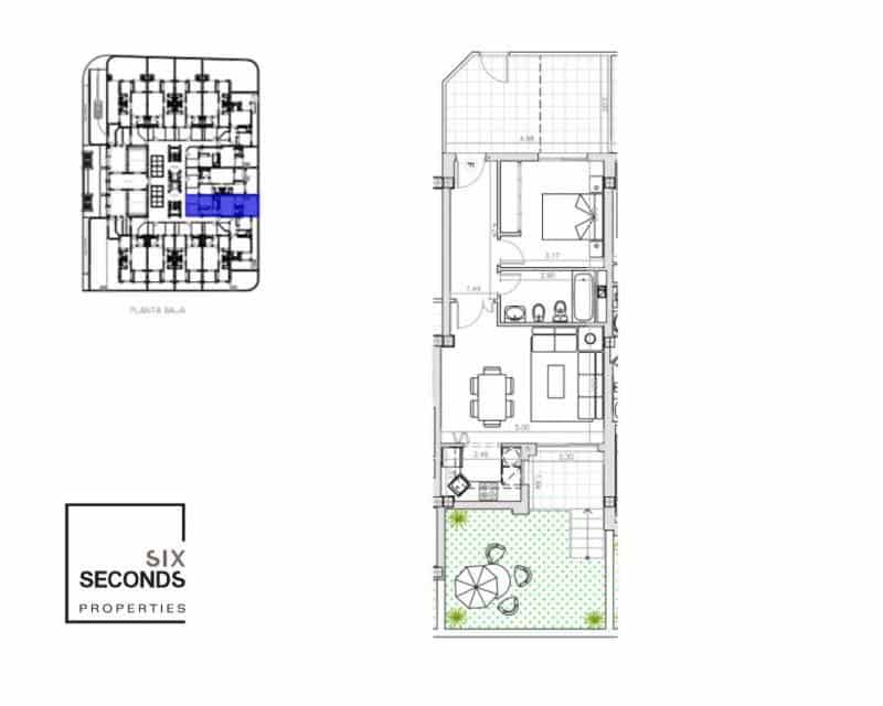 1 chambre Appartement à vendre à Orihuela Costa avec piscine - 136 500 € (Ref: 8863780)