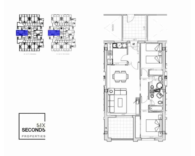 2 soverom Leilighet til salgs i Orihuela Costa med svømmebasseng - € 157 500 (Ref: 8863781)