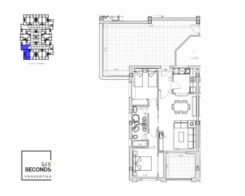 2 bedroom Apartment for sale in Orihuela Costa with pool - € 190,500 (Ref: 8863781)