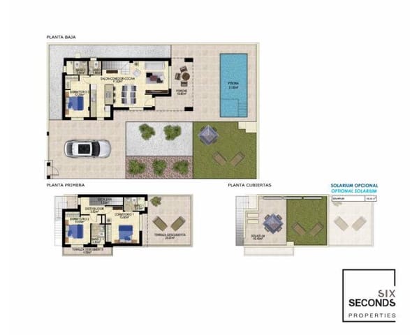 3 slaapkamer Villa te koop in Polop met zwembad garage - € 598.000 (Ref: 8867583)