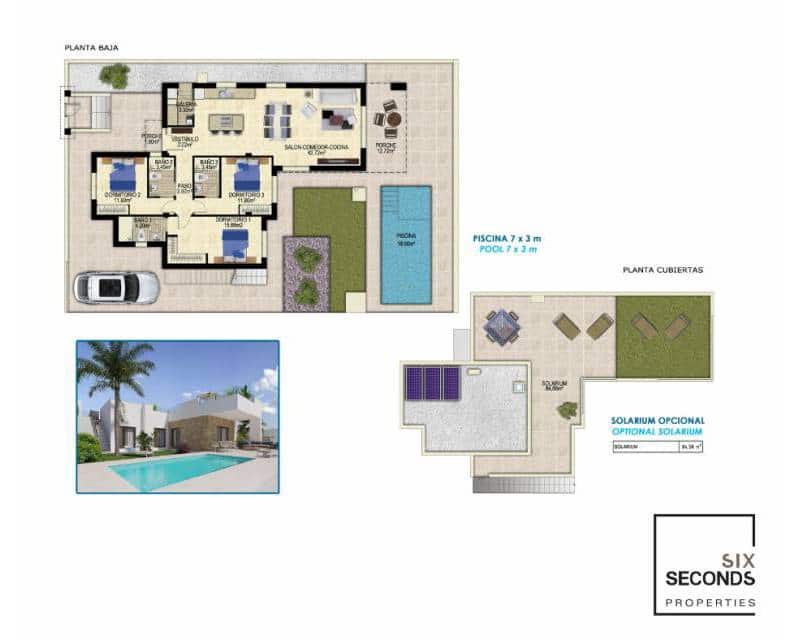 3 Zimmer Villa zu verkaufen in Polop mit Pool Garage - 649.000 € (Ref: 8868180)