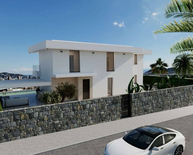 4 bedroom Villa for sale in Finestrat with pool garage - € 2,750,000 (Ref: 8878682)