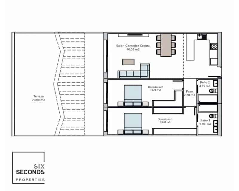 2 camera da letto Casa in vendita in Finestrat con piscina garage - 399.900 € (Rif: 8884758)