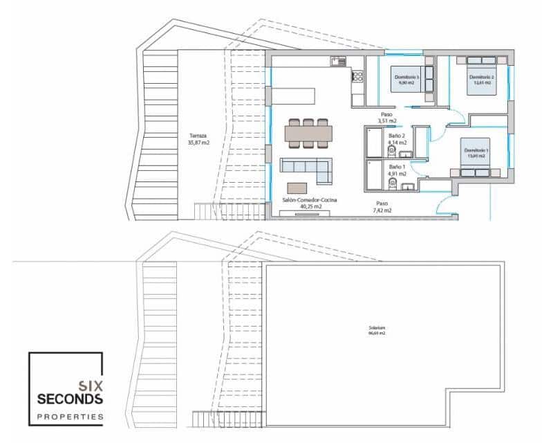 3 sovrum Hus till salu i Finestrat med pool garage - 449 900 € (Ref: 8884761)